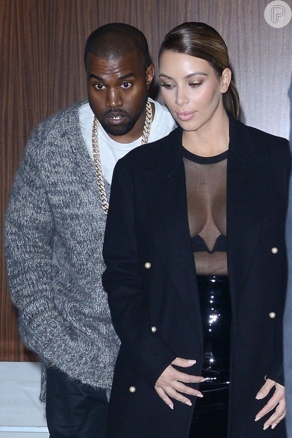 Kim Kardashian e Kanye West estão noivos desde o mês de outubro