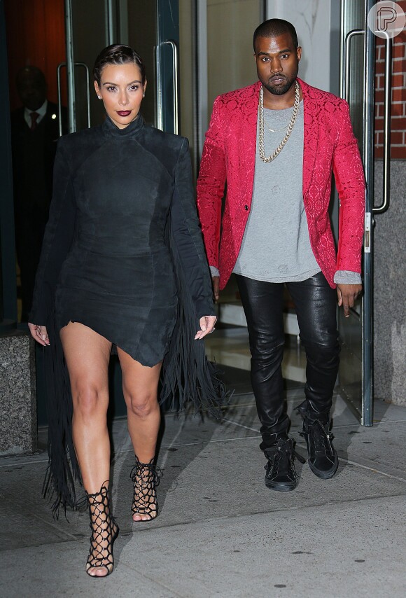 Kim Kardashian e Kanye West vão ter o própio cartão de Natal ao lado da filha, North West