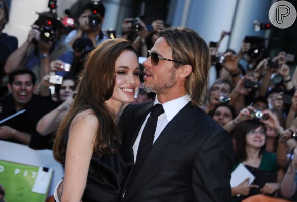 Angelina Jolie acaba de comprar uma ilha em formato de coração de presente de aniversário para o marido, Brad Pitt, que completa 50 anos no dia 18 de dezembro de 2013