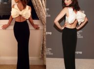 Sabrina Sato usa o mesmo vestido de Lily Collins da grife francesa Paule KA