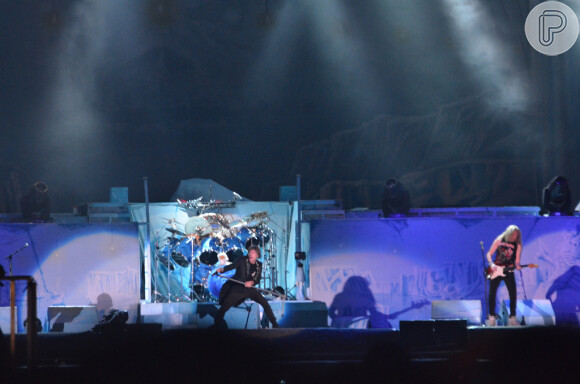 O show do Iron Maiden no Rock in Rio marcou a terceira apresentação da banda na cidade
