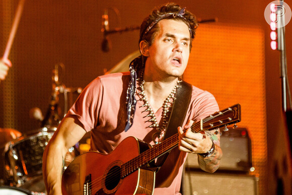 O show de John Mayer no Brasil, em 2013, durou mais de uma hora