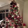 O cabeleireiro de Adriane Galisteu, Marco Antonio de Biaggi, exibiu a árvore de Natal da loira. 'Amei o Papai Noel no topo', aprovou uma internauta, em 13 de dezembro de 2013