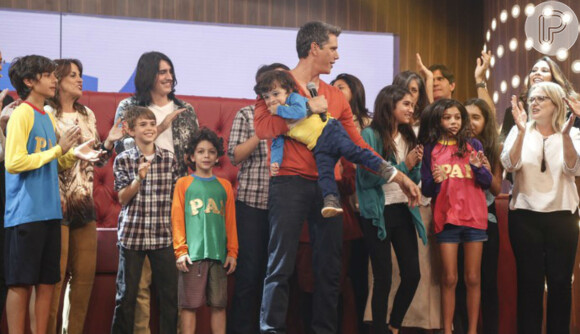 Marcio Garcia é homenageado pelos filhos no último episódio de 'Tamanho Família' neste domingo, dia 09 de outubro de 2016