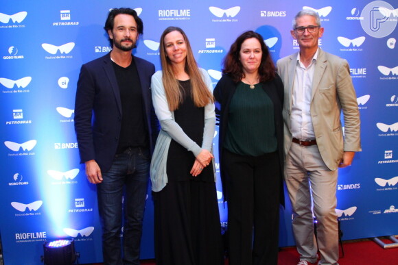 Rodrigo Santoro prestigia sessões dos filmes 'Comeback' e 'Fala Comigo' em cinema de Copacabana, na Zona Sul do Rio de Janeiro