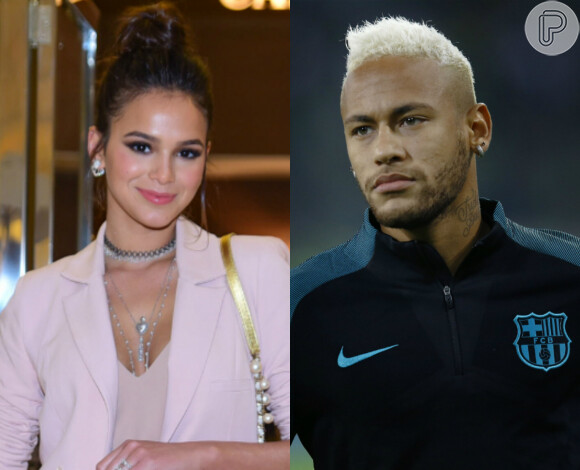 Bruna Marquezine e Neymar vão à festa em SP, mas evitam posar juntos