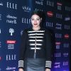 Luma Costa usou jaqueta navy Tommy Hilfiger no desfile do 'Elle Fashion Preview', no AquaRio, na noite desta terça-feira, 11 de outubro de 2016