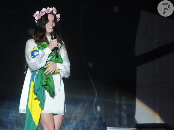 Lana Del Rey esteve no Brasil em novembro pela primeira vez