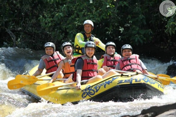 'Brotas é uma cidade ótima para o turismo de aventura e sou fã da nossa equipe de rafting', declarou Daniel