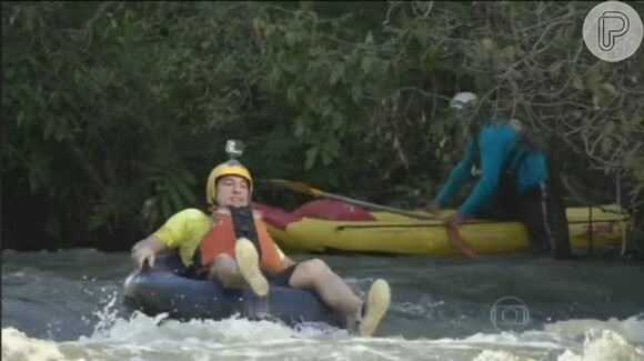 Em setembro de 2013, Daniel gravou um vídeo praticando boia-cross, no mesmo rio em Brotas, para o programa 'Encontro com Fátima Bernardes'