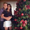 Thaís Fersoza e Michel Teló mostraram a árvore de Natal que montaram juntos: 'Montamos com mta alegria e amor! Linda né? Pensem num casal todo bobo e orgulhoso... (risos)'