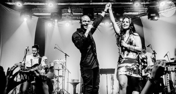 Mira Callado e Pedro Lima cantaram juntos no último dia 28 de dezembro de 2013