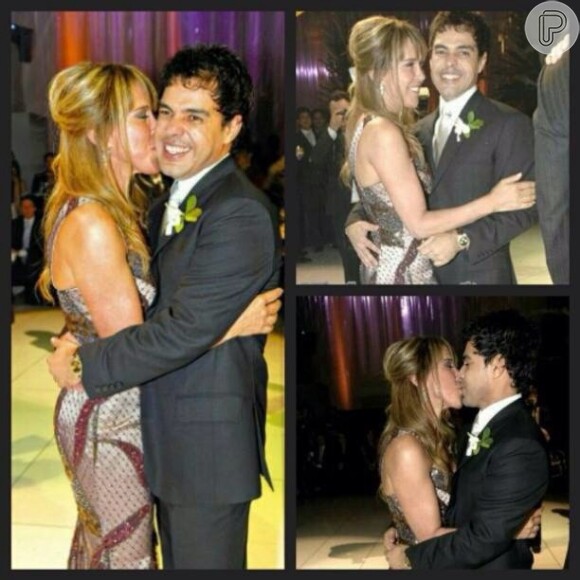Zilu posta fotos dos 'melhores momentos' do seu casamento com Zezé na rede social Instagram