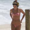 Sophie Charlotte curte dia de praia no Rio de Janeiro, em 7 de janeiro de 2014