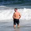 Rodrigo Hilbert curte praia nesta terça-feira 28 de janeiro de 2014