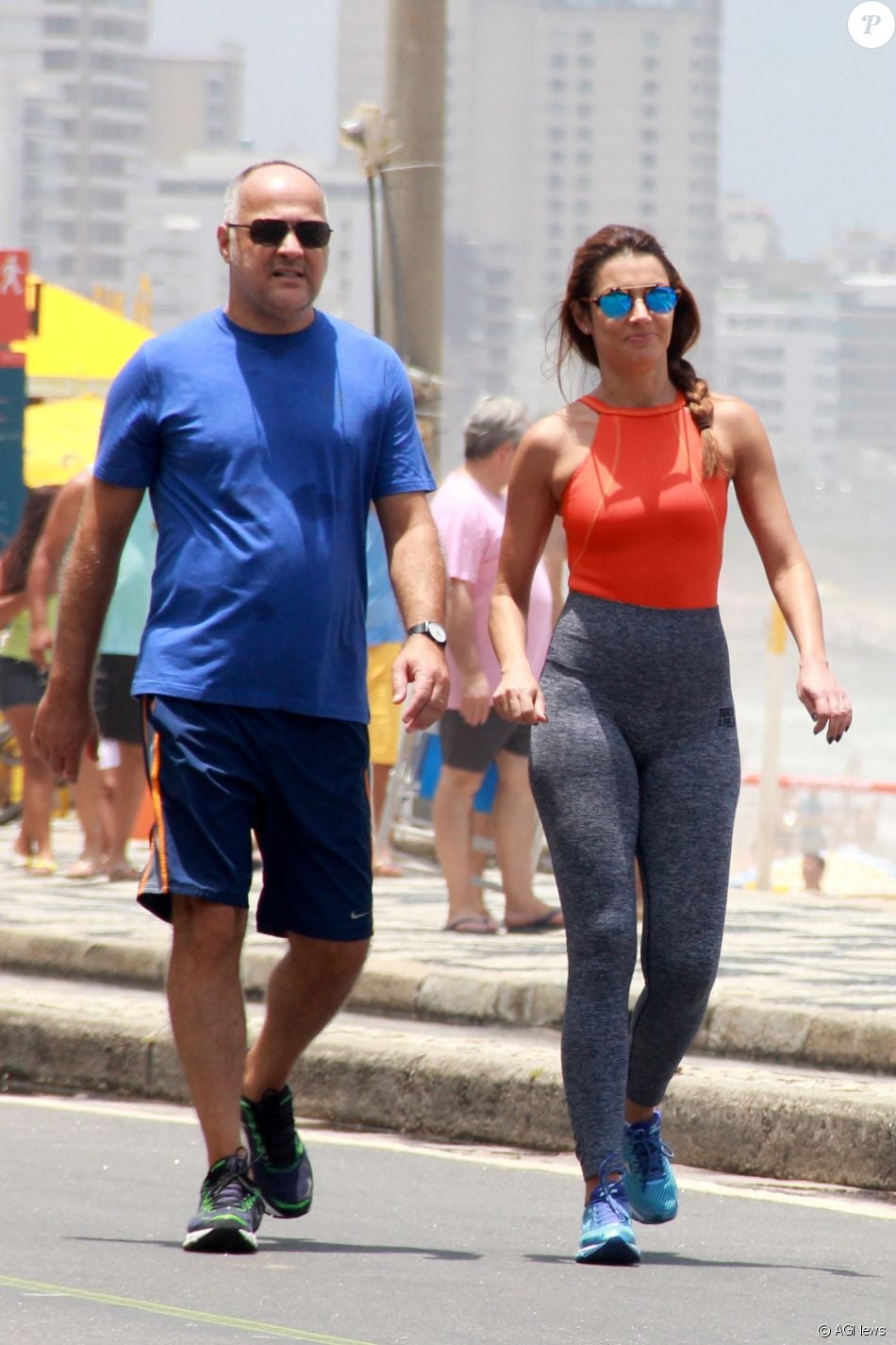 Em novembro de 2016, Patricia Poeta ganhou a companhia do marido ao ...