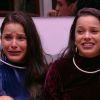 Gêmeas choram ao ouvir discurso de Tiago Leifert