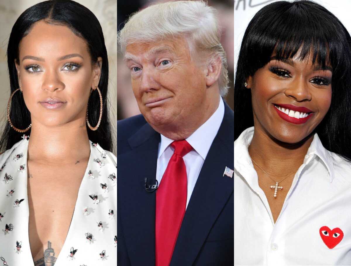 Rihanna tem telefone divulgado por rapper após criticar governo de Donald  Trump - Purepeople