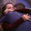 Mayla e Luiz Felipe se abraçam antes da ex-sister deixar o 'Big Brother Brasil'
