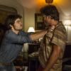 Guilherme Leicam e Fernando Rodrigues levaram 12 horas para realizar as cenas da briga entre Laerte e Virgílio na novela 'Em Família'