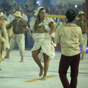 'Eu estou realizada!', disse Ivete Sangalo após o desfile