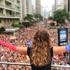 Daniela Mercury vibrou em seu Instagram ao ver a multidão