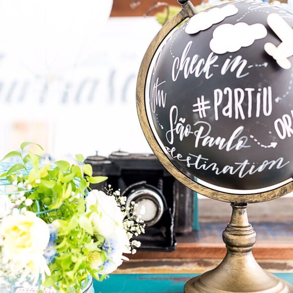 A festa de Ana Hickmann teve viagens como tema