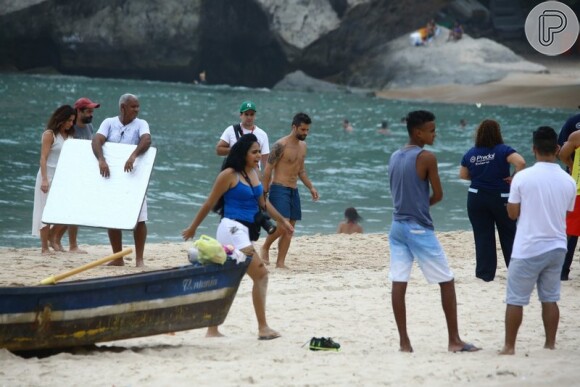 Giovanna Antonelli e Bruno Gagliasso gravaram cenas do casal Mario e Alice, de 'Sol Nascente', nesta segunda-feira, dia 06 de março de 2017