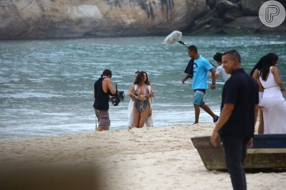 Giovanna Antonelli e Bruno Gagliasso gravaram cenas do casal Mario e Alice, de 'Sol Nascente', nesta segunda-feira, dia 06 de março de 2017