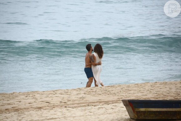 Giovanna Antonelli e Bruno Gagliasso gravaram cenas do casal Mario e Alice, de 'Sol Nascente', nesta segunda-feira, dia 06 de março de 2017