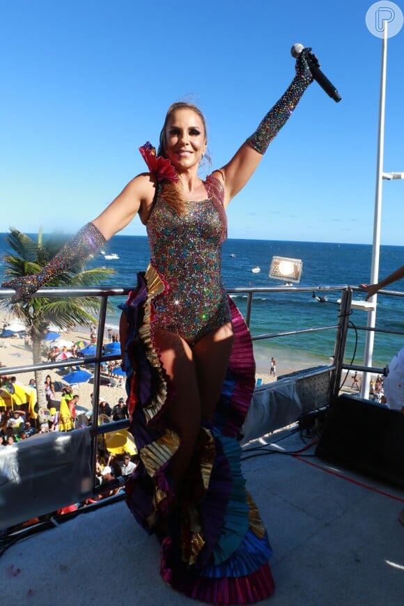 A cantora Ivete Sangalo foi eleita a rainha do Carnaval pela revista americana Billboard