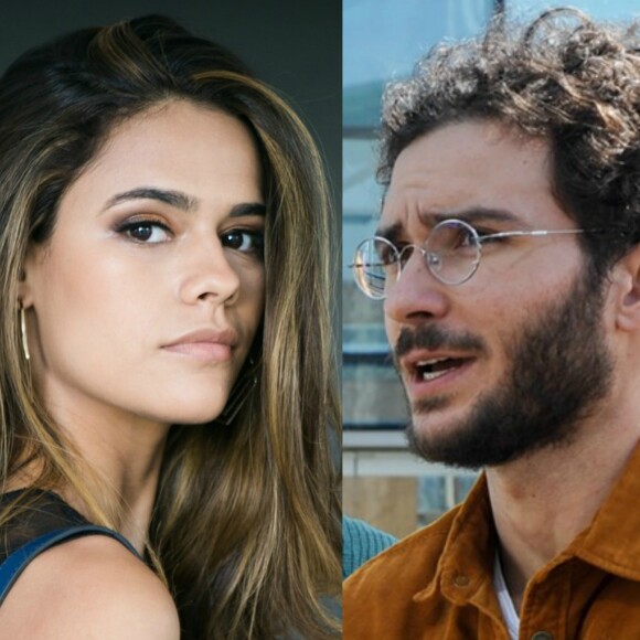 Aline (Arianne Botelho) diz a Elio (João Campos) onde está a confissão de Mág (Vera Holtz), na novela 'A Lei do Amor', em 11 de março de 2017