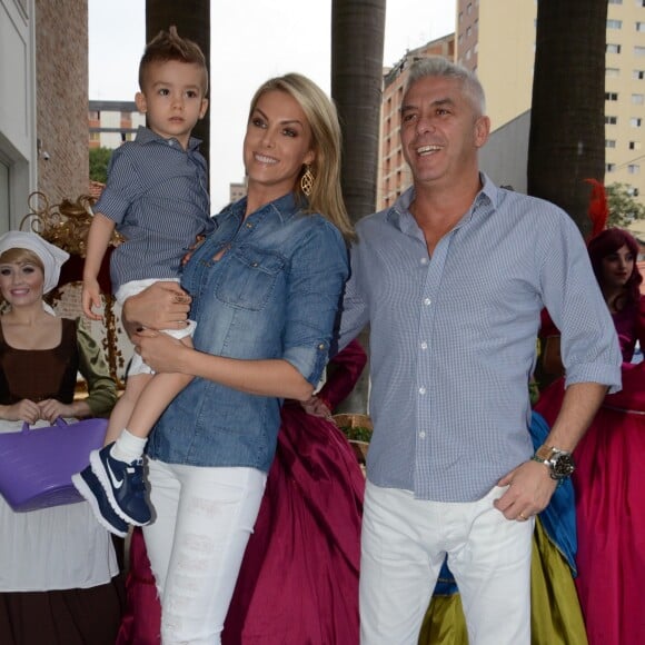 Casada com o empresário Alexandre Corrêa, Ana Hickmann parabenizou filho por aniversário