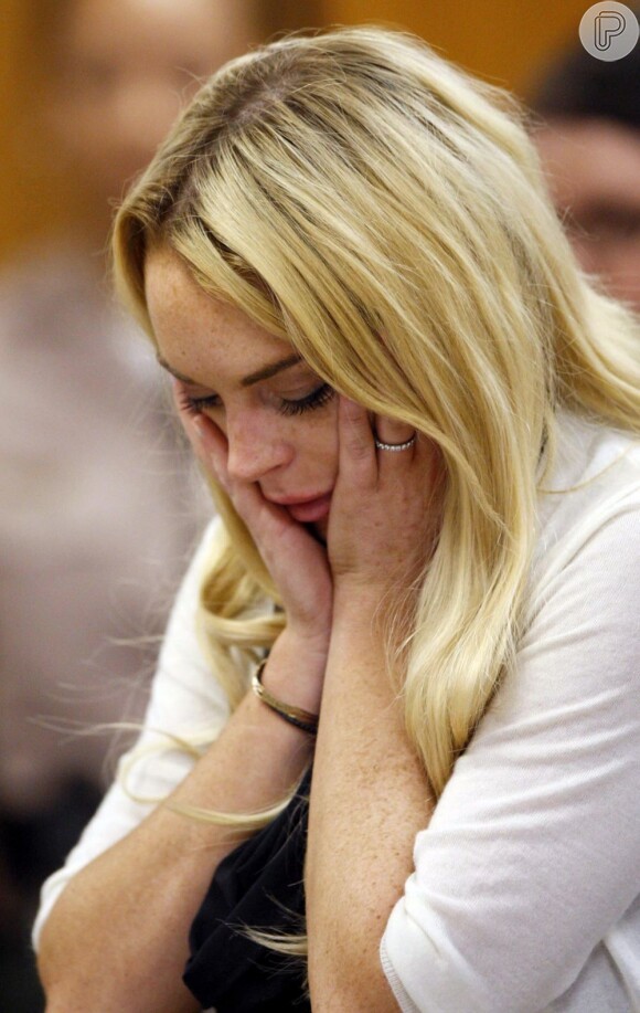 A atriz Lindsay Lohan já teve algumas passagens pela polícia