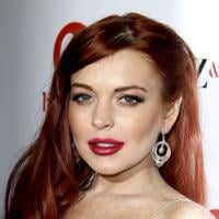 Lindsay Lohan conhece os pais do namorado, o cantor Max George, na Inglaterra