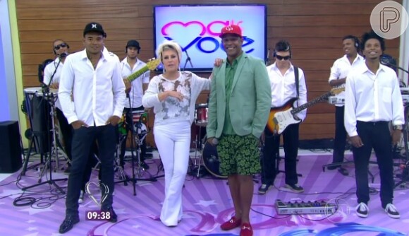 Márcio Victor, cantor da banda Psirico, diz à Ana Maria Braga que hit 'Lepo, lepo' será adotado por Neymar na Copa do Mundo de 2014
