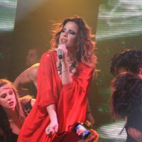 Grávida de cinco meses, Wanessa mostra disposição em show em São Paulo