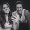 Bruna Marquezine e Gabriel Braga Nunes posam para foto na rede Instagram