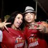 MC Guime e Sheila Carvalho no camarote da Brahma no Carnaval de Salvador