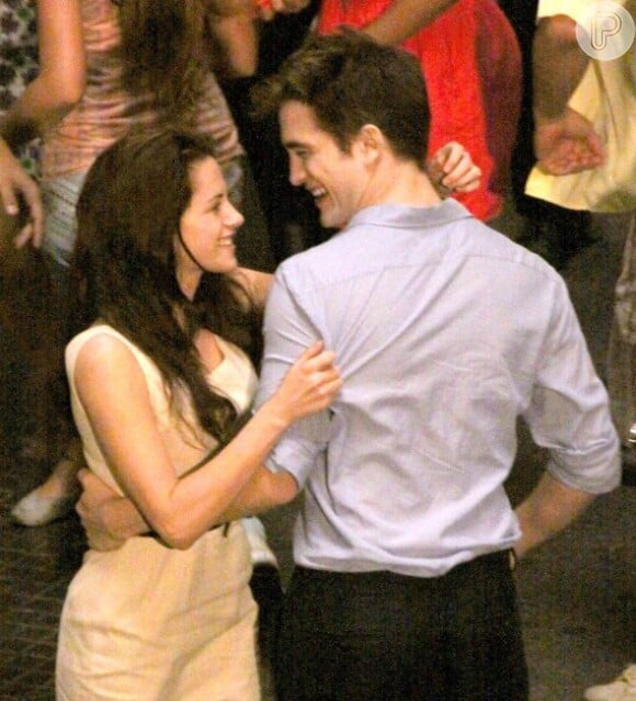 Kristen Stewart e Robert Pattinson gravaram cenas de 'Amanahecer: Parte 1', na Lapa, no Rio de Janeiro, em novembro de 2010