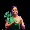 Ivete Sangalo foi homenageada pelo Brazil Foundation em um baile de gala em Miami, em 15 de março de 2013. A cantora apostou em um vestido verde e longo da grife Lanvin