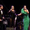Ivete Sangalo foi recebida por Sabrina Sato no palco do Brazil Foundation