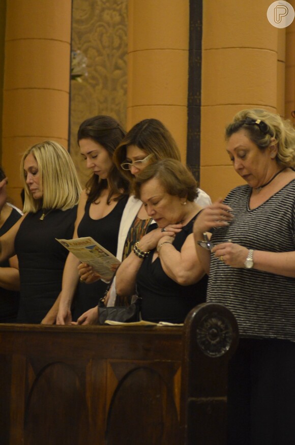Missa de sétimo dia do ator Paulo Goulart no Rio de Janeiro