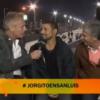 Cauã Reymond é ovacionado na Argentina. O ator participou do Carnaval de Rio en San Luis por conta do sucesso de Jorginho, seu personagem em 'Avenida Brasil'
