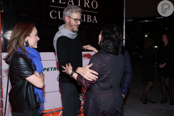 Regina Duarte vai a Festival de Teatro de Curitiba com a filha, Gabriela Duarte; Guilherme Weber também encontra as atrizes