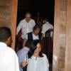 Roberto Carlos vai a restaurante de carnes no Humaitá, Zona Sul do Rio de Janeiro, na noite desta quinta-feira, 27 de março de 2014
