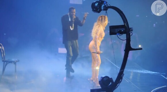 Em seu último show, Beyoncé cantou com Jay-Z