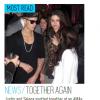 Justin e Bieber e Selena Gomez são flagrados juntos na festa que aconteceu após a premiação American Music Awards