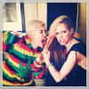 Miley Cyrus e Avril Lavigne brincam de briga por causa de popularidade