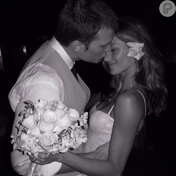 Tom Brady e Gisele Bündchen estão juntos há 5 anos